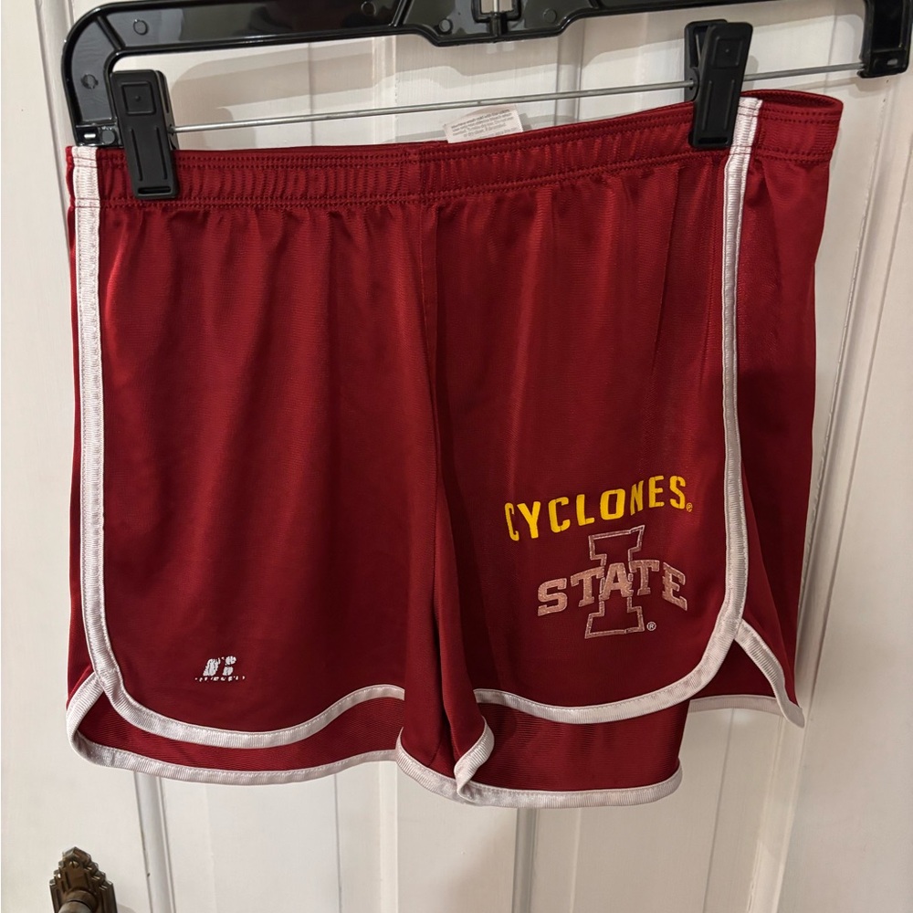 Russell Athletic Women's Red Cyclones Athletic Shorts